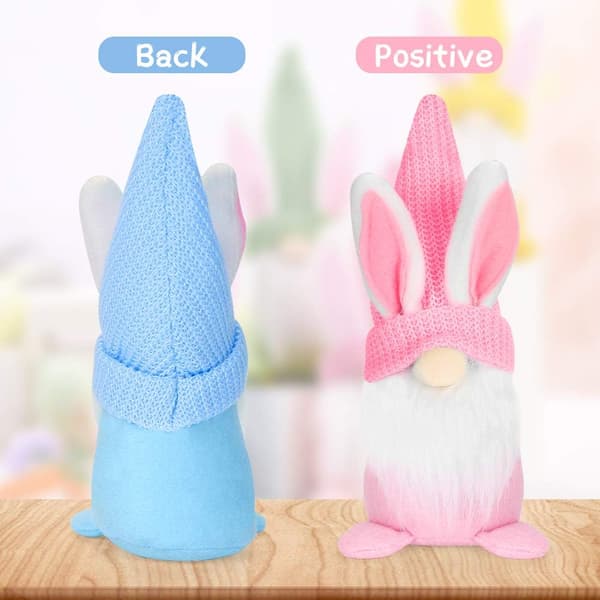 Påskdekoration, 2 Tomte Påsk Plyschdocka, Deco Påsk
