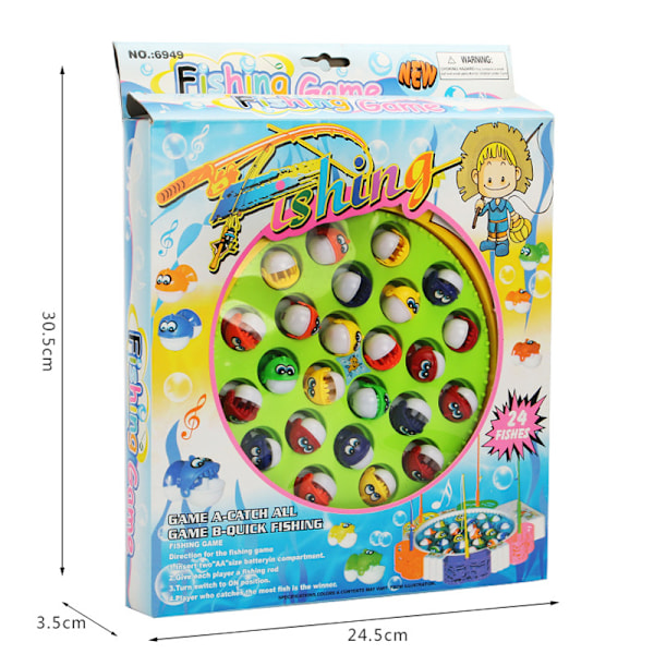 Let's Go Fishin' -peli, Alkuperäinen nopea toimintakalastuspeli!, 1-4 pelaajaa