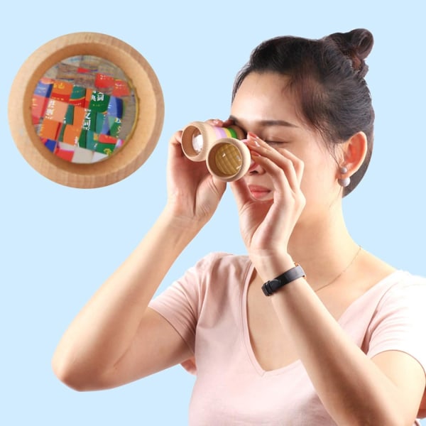 4 stk Magisk Bieøye Polyprism Effekt Tre Magisk Kaleidoskop