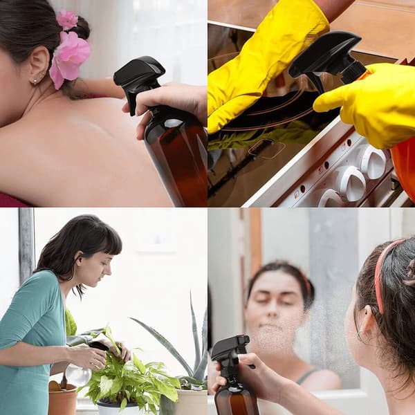 4 stk. Sprayflaske Triggerdyse Udskiftning Sprayer Hoveder til Gl