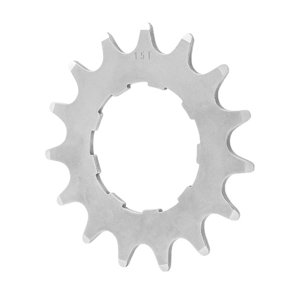 15-tandad singelhastighetscykel för Shimano-kassett