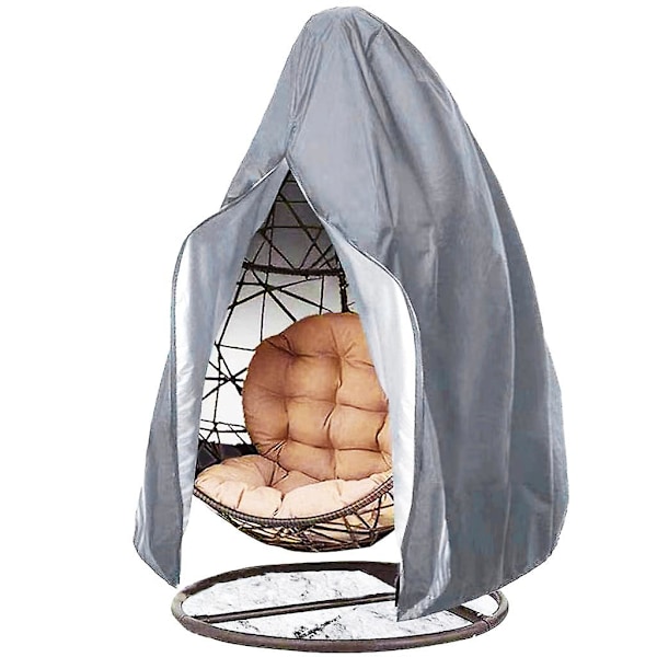 Patio Egg Chair Covers With Zipper, Waterproof Heavy Duty Weather Resisatnt Outdoor Chair Cover
