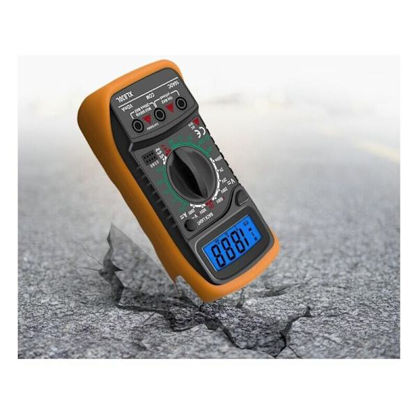 LCD Digital Multimeter, Voltmeter Ammeter Ohmmeter av hög kvalitet,
