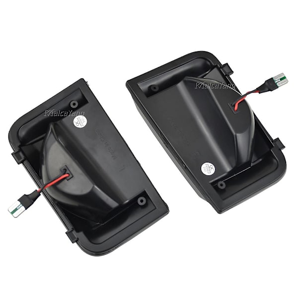 Dynamisk blinkers sidvingemarkör flytande indikator backspegel blinkers för Citroen Jumper Peugeot Boxer Fiat Ducato