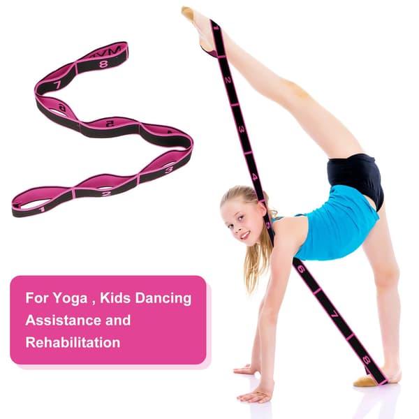 1 elastisk yogabånd til strækudstyr