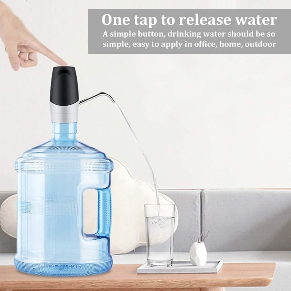 1 stk. (Sort) Vandpumpe Dispenser Velegnet til Universal