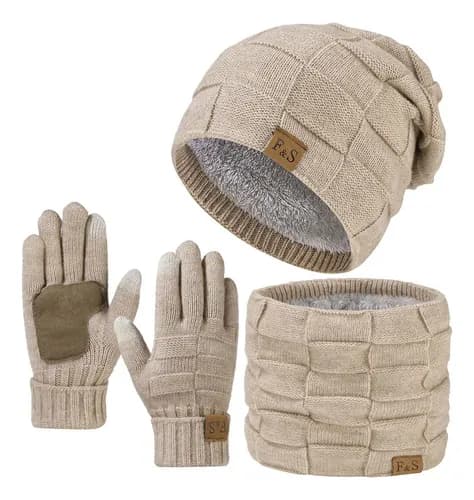 Unisex F-Vante, Halsduk och Vinterfleece-Set