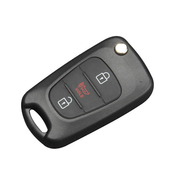 Passar till modern Kia bil fällbart fjärrkontroll nyckelhus