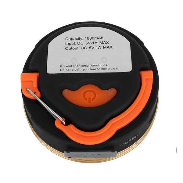 Campinglys, teltlys USB-oppladbare 3 moduser Camping