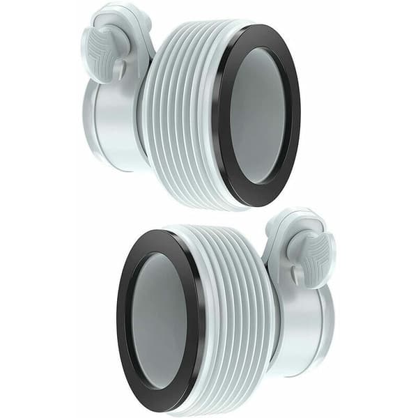 2 stk. 32-38mm filterpumpe adapter, 1,25\" til 1,5\" slangekonvertering