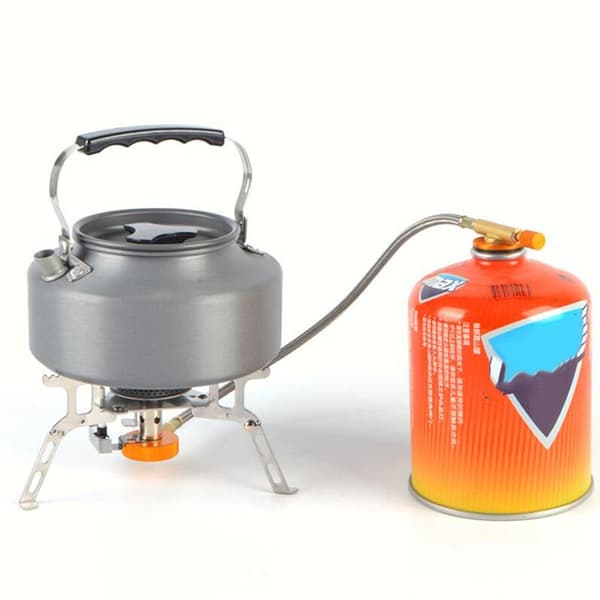 1 Stycke Silver Utomhus Campingspis Spisar Utomhus Delad