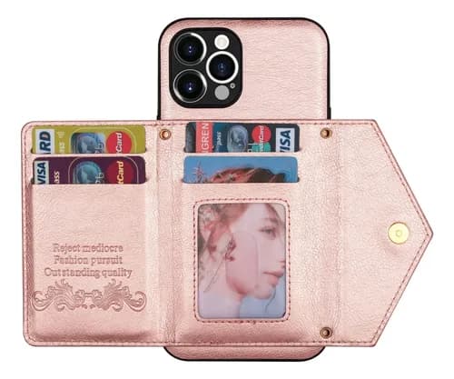Læderetui til iPhone med Taske Design og Rem