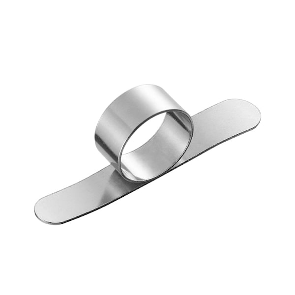 1 stk. Rustfrit Stål Appelsinåbner Finger Ring Appelsin