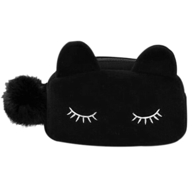 Cosmetics Beauty Pen Case Makeup Travel Bag Cute cat Pouch