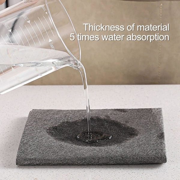 7 stycken 30*30cm magiska dukar för fönsterputsning, vatten