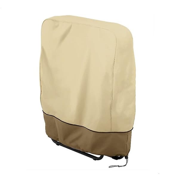 Udendørs sammenklappelig stol støvdæksel (beige khaki farvematch)