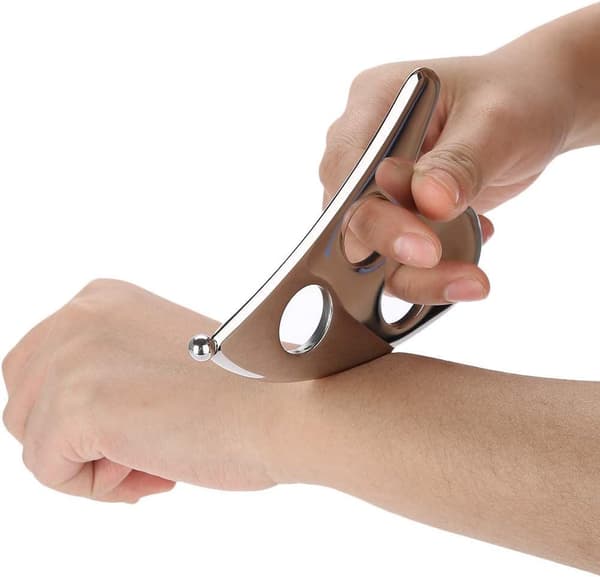 Gua Sha -kaavin, Ruostumaton Teräs Gua Sha -kaavin Hieronta