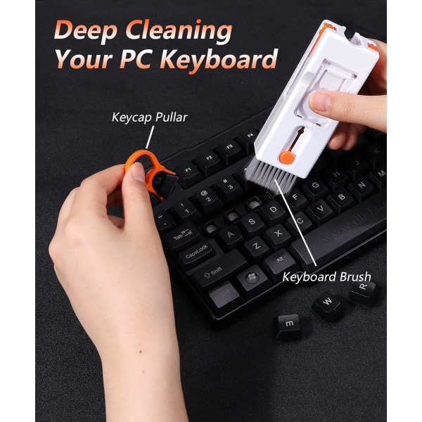 1 piece Keyboard Cleaning Brush Kit,11 in 1 Electronics Cleaning