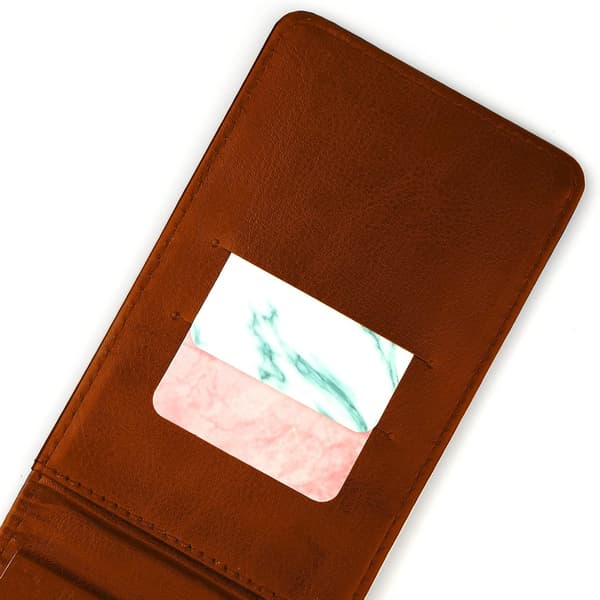 Leather Notepad Holder (Brown) 138*86*15 mm Replacement Notepad and