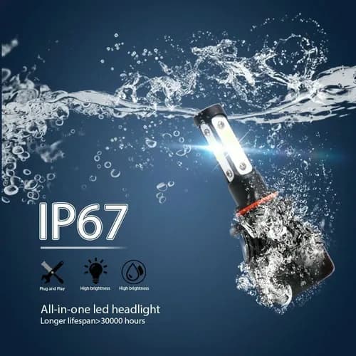 4-Siders 9007 H4 LED Frontlyskit