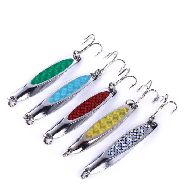 Metall Fiske Lures Lures Fiske Skjeer, Metall Bass Hard