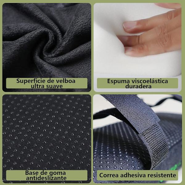 2 Ergonomiske Armlen for Kontorstol, Armlen Pute for Spillstol, Armlen Støtte, Komfortable Armlen Deksel for Albue og Underarm for å Lindre Trykk