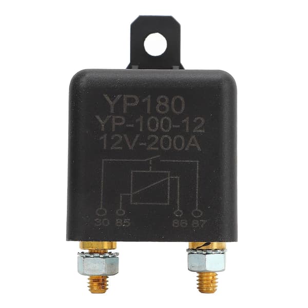 12V 200AMP Heavy Duty Startrelä Split Charge Relä Bil Van Batteribrytare för Lastbil Båt Marin