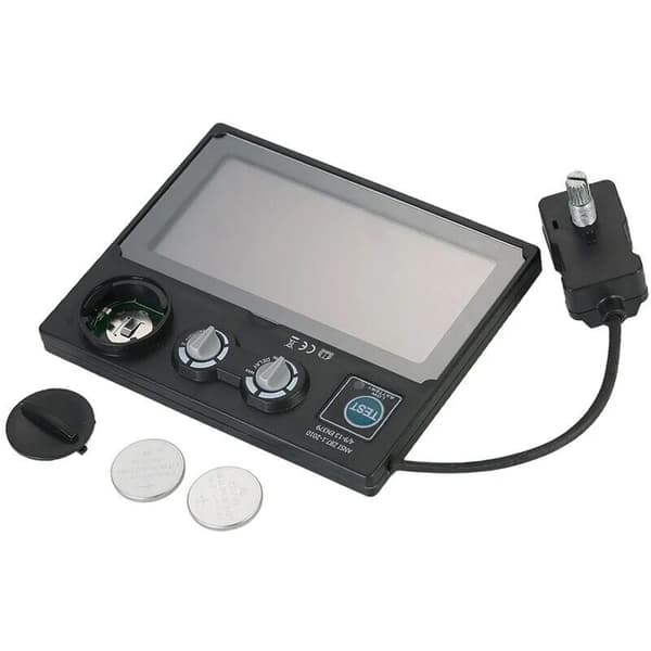 Svetsmask, solcellsladdad automatisk mörkning