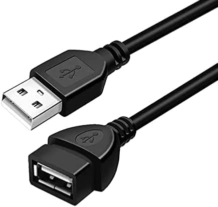 USB Port Forlænger Hub Dataoplader Strømkabel USB 2.0 Forlængerkabel 4-kerne Datakabel Han til Hun 60/100/150cm