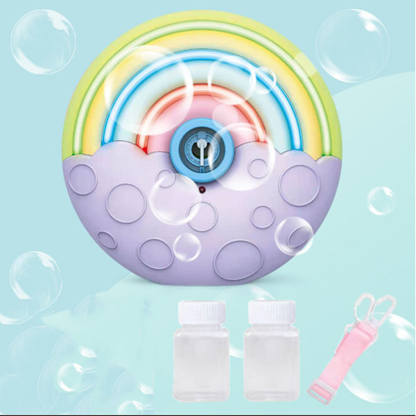 Panacare Automatisk Bubbelmaskin (Lila), Bubbelblåsare Leksak för K