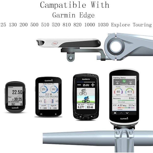 Utvidet frontmontering, sykkelstyremontering for NiteRider-adapter