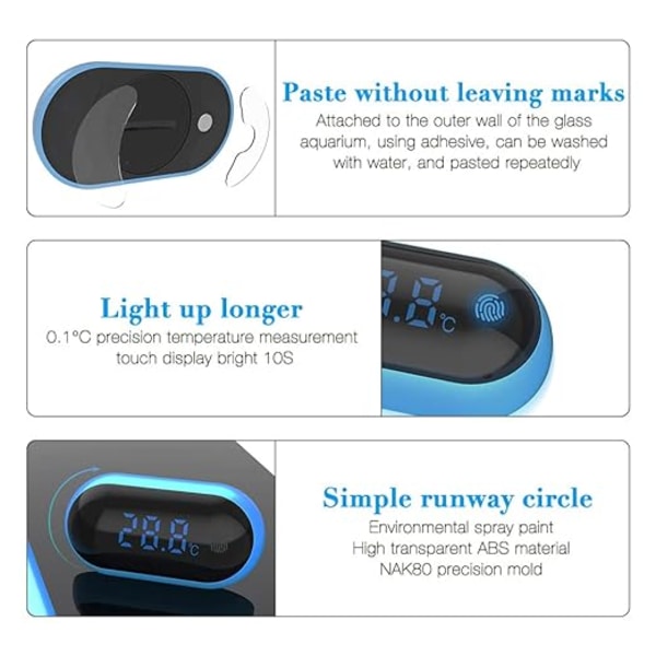 Akvarium Termometer, Digital Akvarium Termometer, til Fisk