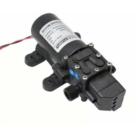 DC 12V Högtrycksmembranvattenpump Självprimning Elektrisk P