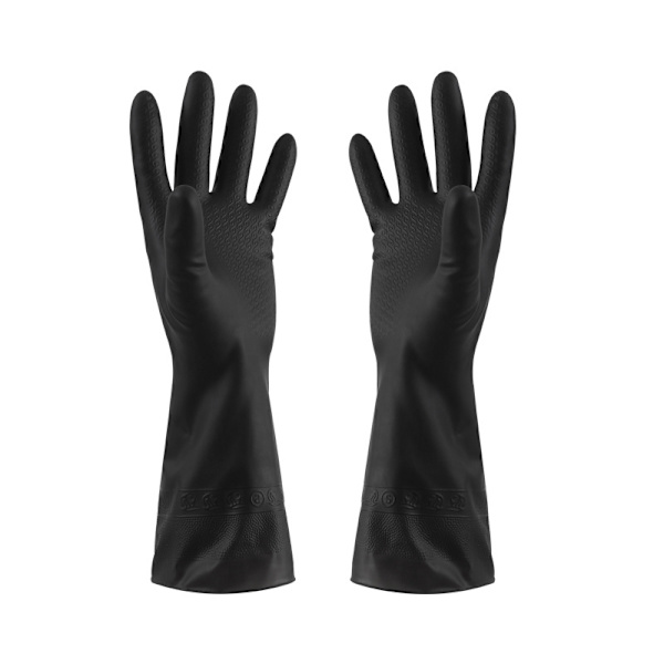3 Par Dishvaskhansker, Gjenbrukbare Latex Rengjøringshansker for