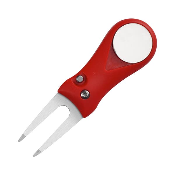 3-pack Golf Pitch Riser, Golf Pitch Fork med Golfbollsmärke