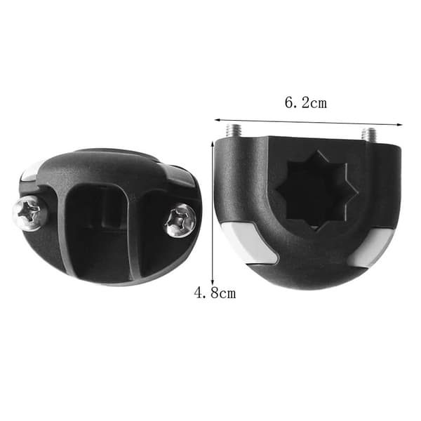 2 stk. Kajakk Havfiskerstang Holder Base Spreader Kit