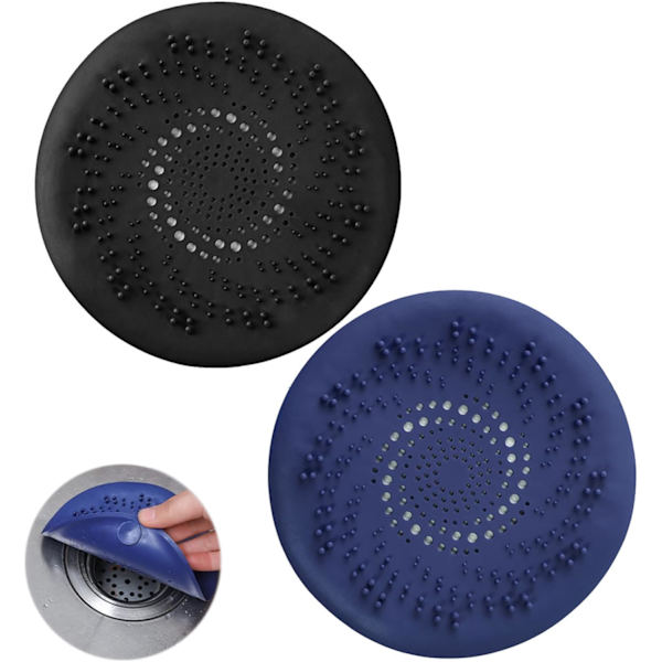 Rnitle 2-pack Silikonavloppsskydd, Duschbrunn Skydd,
