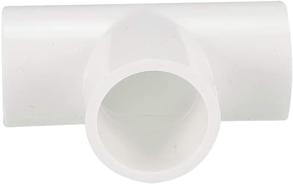 Sourcing Map 20 mm Glidande T-koppling PVC-röranslutningsprofil