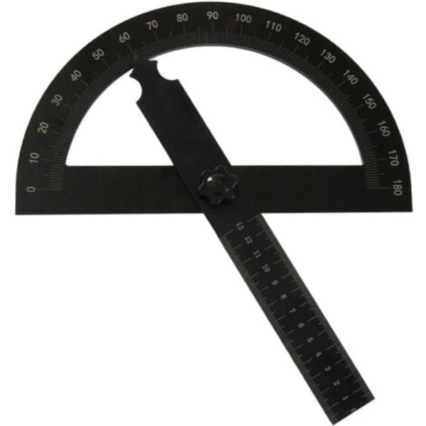 206x160mm, Graduated arc angle protractor