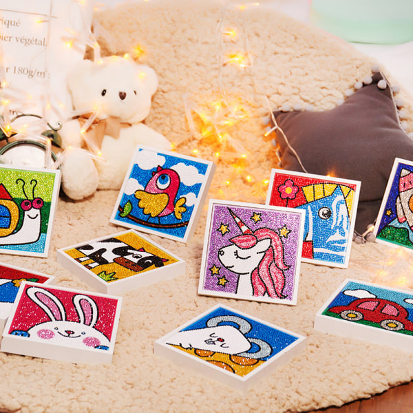 One Piece Baby Elephant Full Diamond Painting Kits, 5D DIY Runda