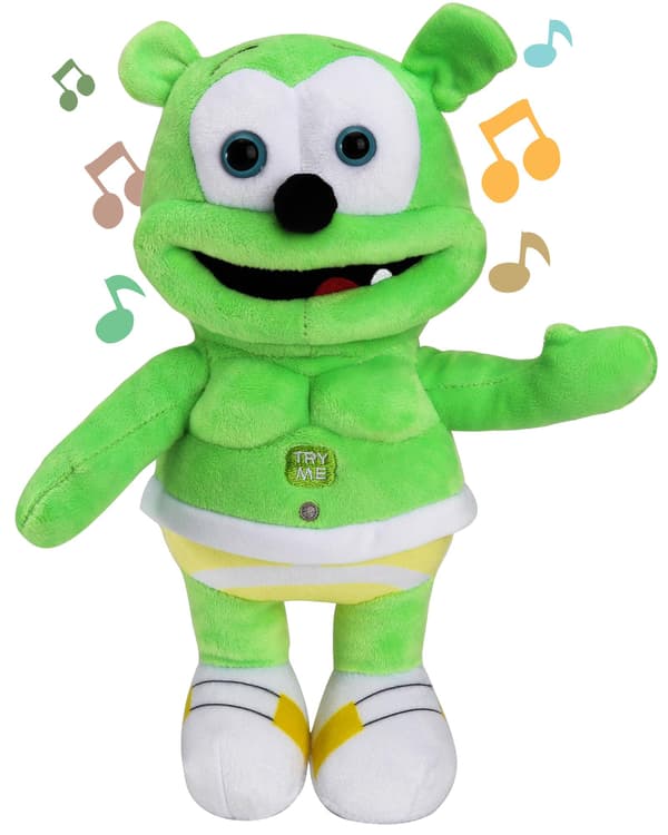 Sjungende bamse dyrepuppen