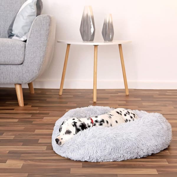 Rund Hundkorg Kattkudde Donut Korg Ø 60 cm Ytterdiameter