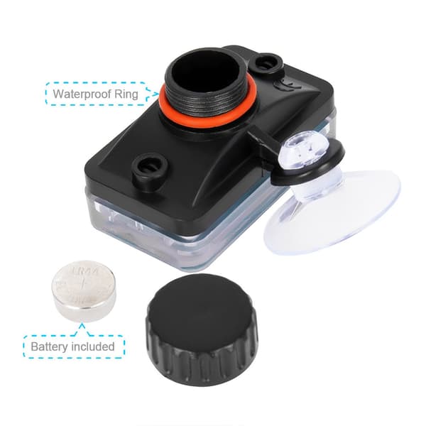 Akvarietermometer med sugkopp