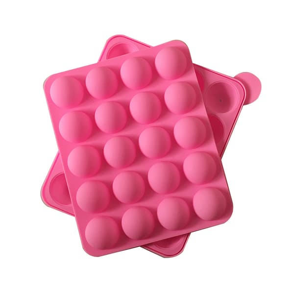 20 Huleformer for Kakepuff, Runde Lollipopformer
