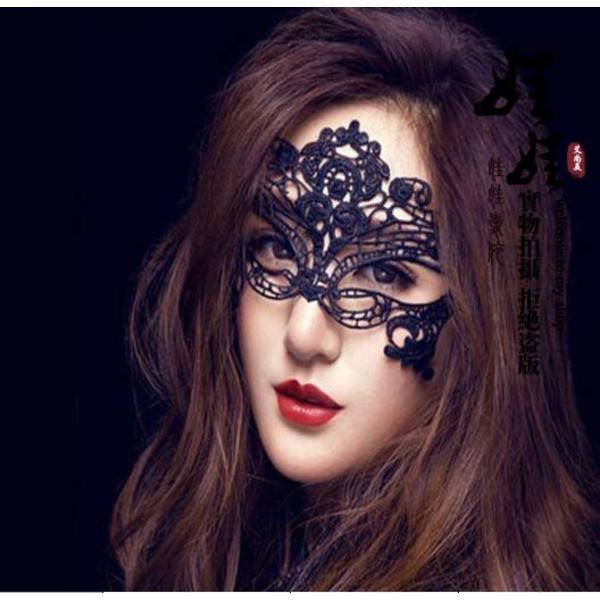 Luksusinen seksikäs pitsi silmänaamio naamio Prom Masquerade Ball Mask for