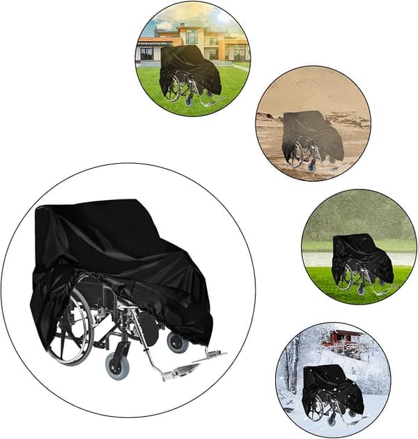 Rullestoltrekk (100cm*75cm*100cm), oppbevaring for rullestol