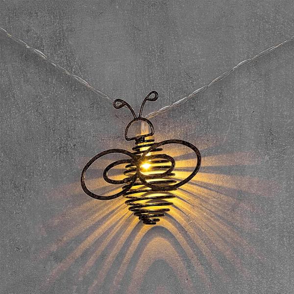 Metallisk Bi-Ljusgirlang - Inomhus & Utomhus Fairy Lights -