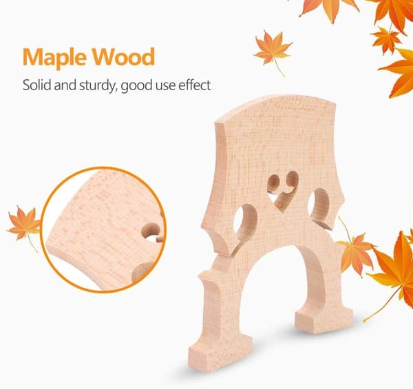 Cello Professional Maple Cello Bridge Säädettävä Itsevirittävä