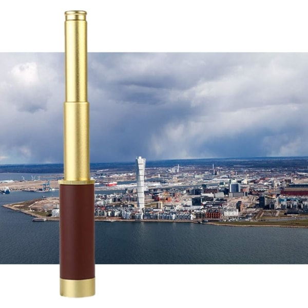 Pirat Monokulärt Teleskop, Handhållen Aluminiumlegering Vikbar