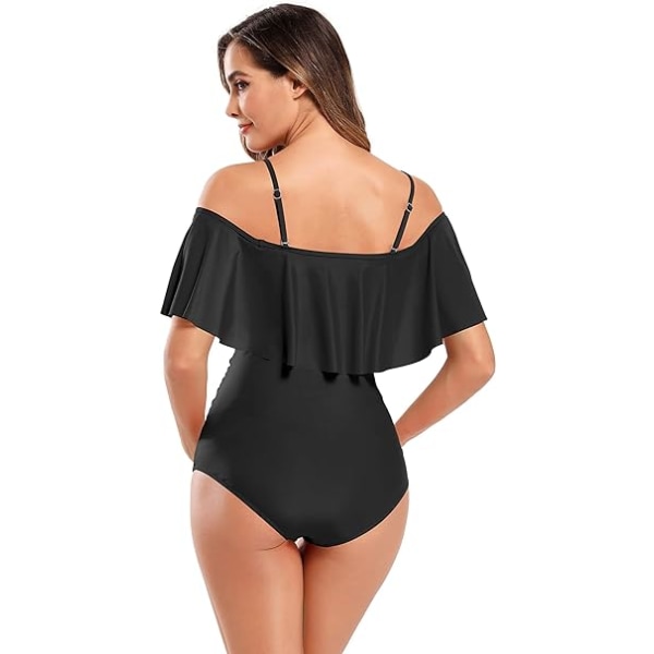 Graviditetsbadkläder 1-delad Strapless Bikini 1-delad Graviditet